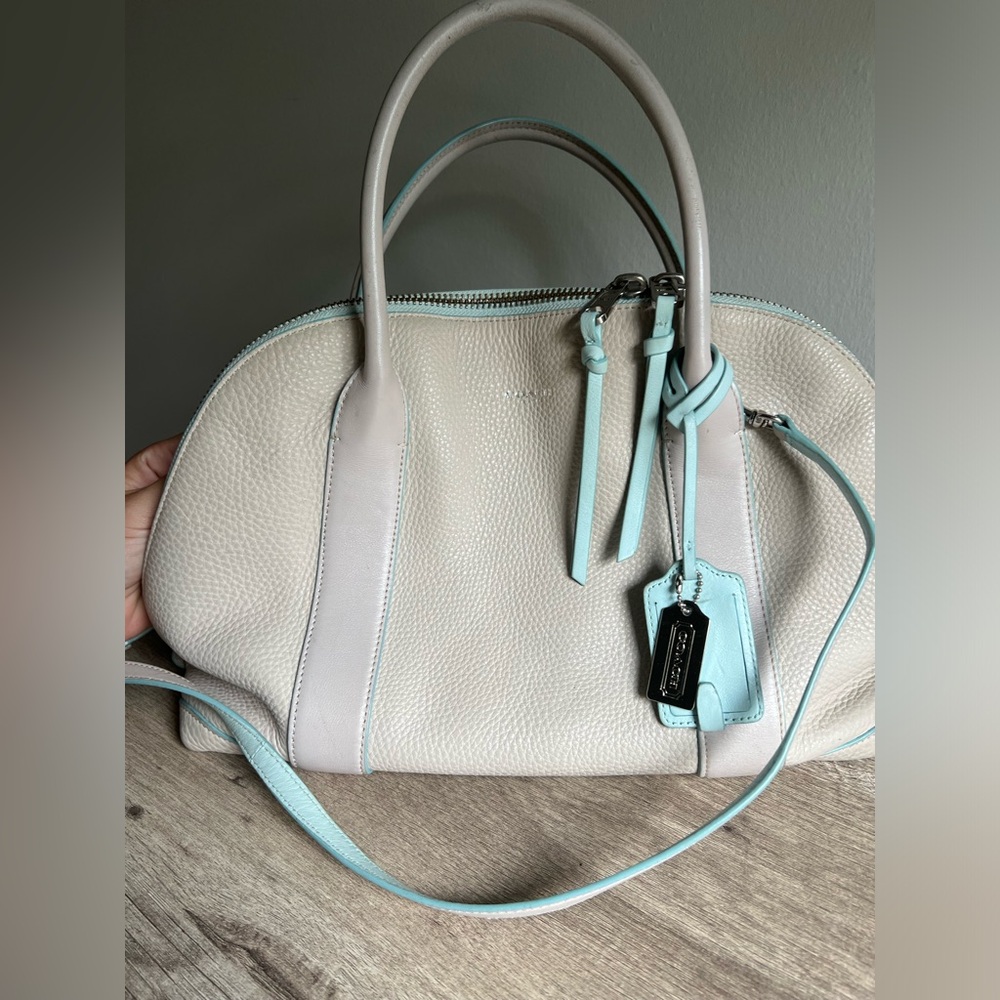 COACH Bleecker Edgepaint Preston Leather Purse